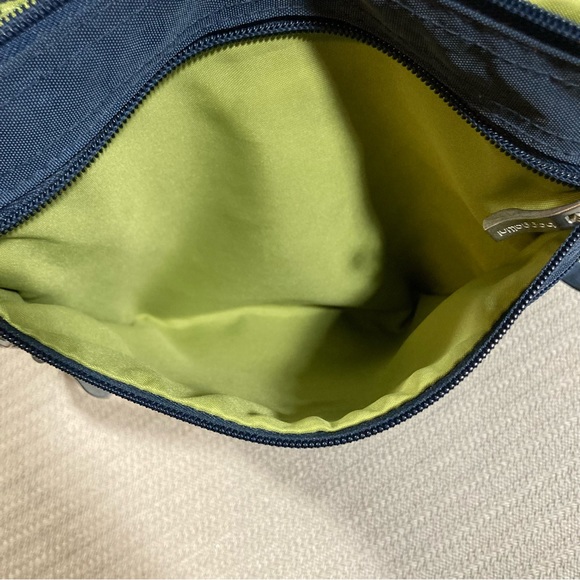 Baggallini Crossbody Bag Purse Navy Blue Removable Strap - Picture 5 of 13